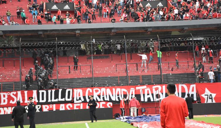 Imagen de La barra de Newell´s se robó la manga