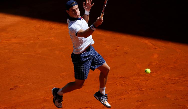 Imagen de Debut y despedida para Schwartzman en Roma