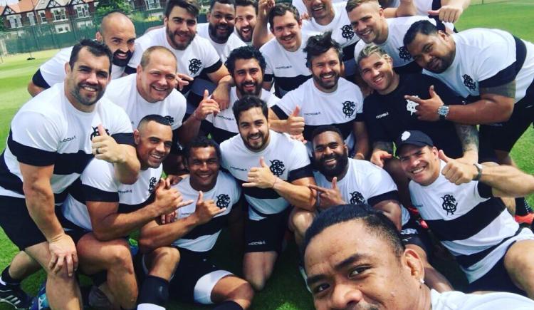 Imagen de Isa y Albacete, titulares en Barbarians