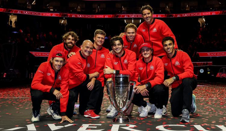 Imagen de Francisco Cerúndolo y el “Team World” se consagraron en la Laver Cup 2025