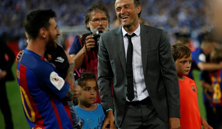 Imagen de Messi despidió a Luis Enrique: “Gracias por estos años”