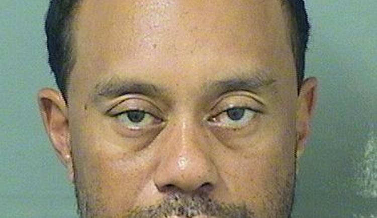 Imagen de Tiger Woods, detenido por conducir ebrio