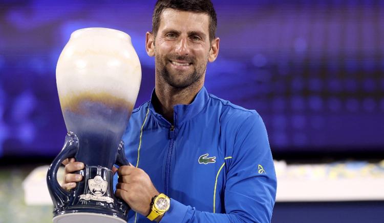 Imagen de Novak Djokovic, un campeón indestructible en Cincinnati