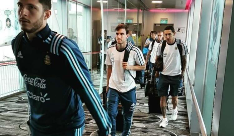 Imagen de La Selección ya está en Singapur