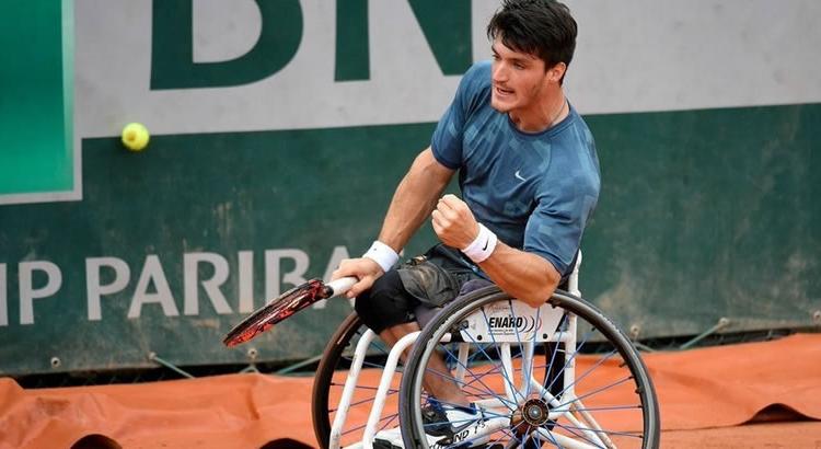 Imagen de Gustavo Fernández no pudo celebrar en Roland Garros