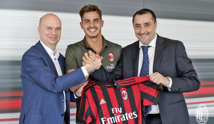 Imagen de El Milan se quedó con André Silva