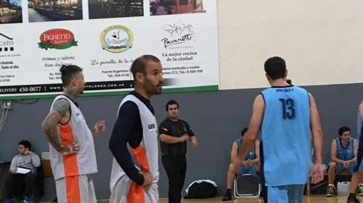 Imagen de Palacio, basquetbolista en Bahía Blanca