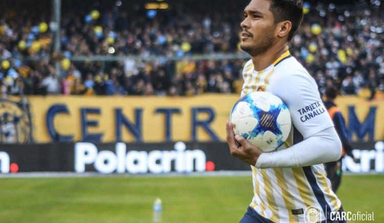 Imagen de Teo Gutierrez se despidió de Rosario Central