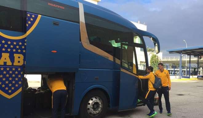 Imagen de Boca viaja en micro a Mar del Plata