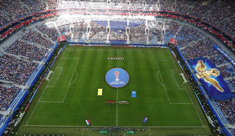 Imagen de Copa Confederaciones, inaugurada con escaso público