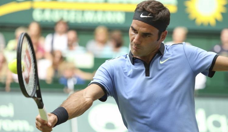 Imagen de Federer liquidó a Mayer y avanzó a las semis de Halle