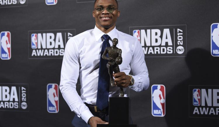Imagen de Westbrook, MVP de la NBA