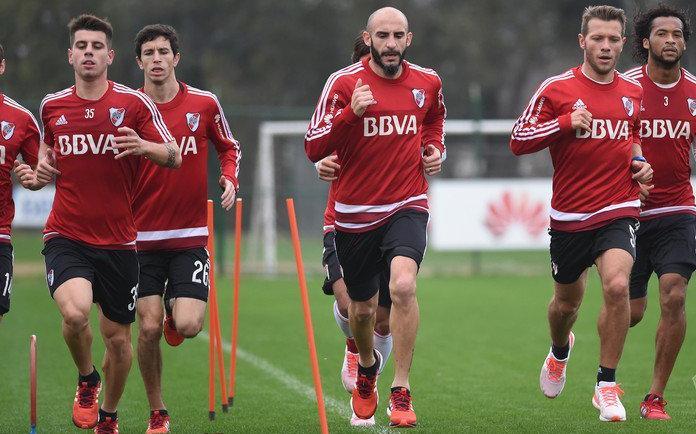Imagen de Pinola y Lux se entrenaron con River