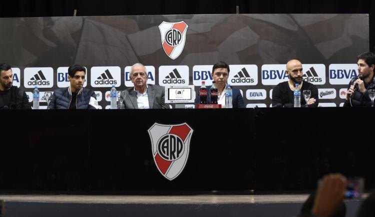 Imagen de River presentó formalmente a sus nuevas figuras