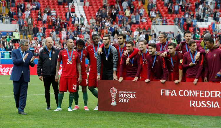 Imagen de Portugal superó a México y es tercero de la Confederaciones