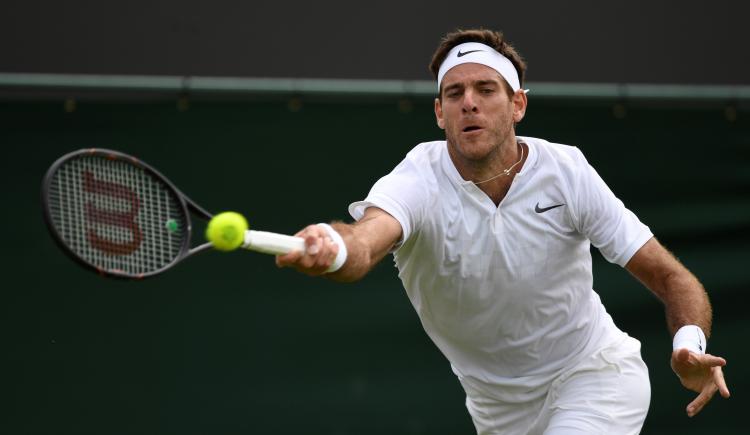 Imagen de Del Potro debutó con victoria en Wimbledon