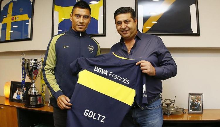 Imagen de Goltz firmó con Boca y está cerca Espinoza