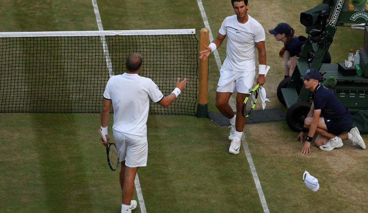 Imagen de Rafa Nadal cayó en un partido titánico: 15-13 en el quinto