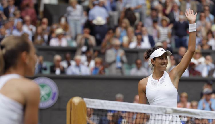 Imagen de Muguruza vence a Rybarikova y avanza a final en Wimbledon