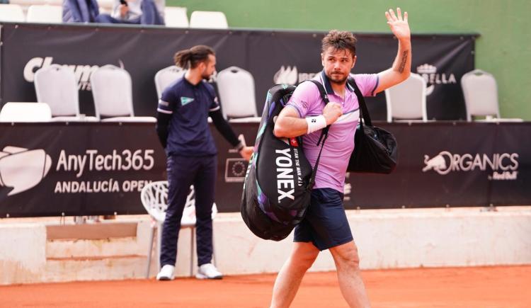 Imagen de Stanislas Wawrinka volvió al tenis después de un año