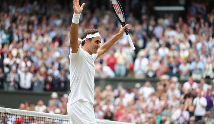 Imagen de Cada vez más leyenda: Federer es nuevamente finalista en Wimbledon