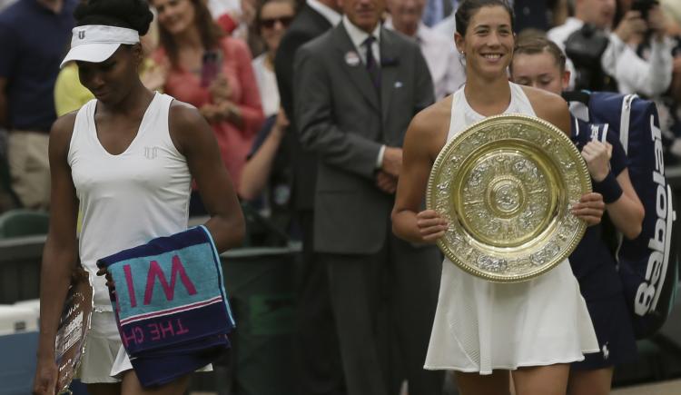 Imagen de Muguruza se consagró en Wimbledon