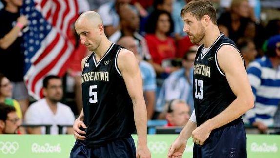Imagen de Retiran de la selección las camisetas de Ginobili y Nocioni