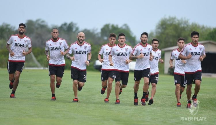 Imagen de River se despide de Orlando con todo el plantel sano