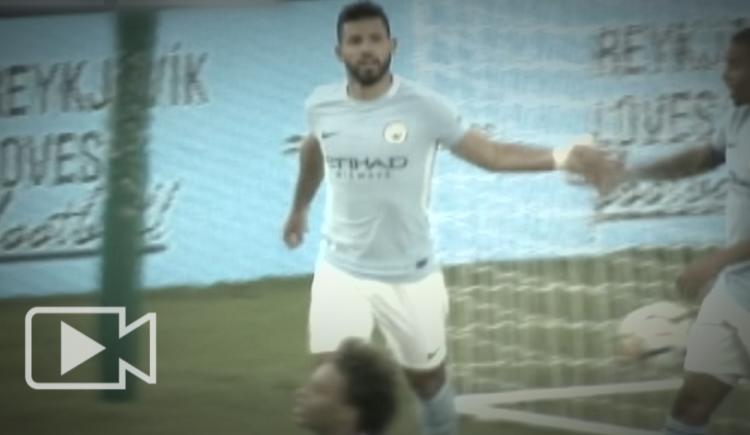 Imagen de El City golea al West Ham con un gol del Kun