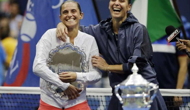 Imagen de Roban trofeos a Roberta Vinci