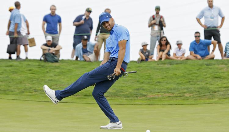 Imagen de Curry impresiona en su debut como golfista profesional