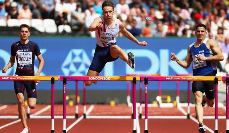 Imagen de Ruggeri fue descalificado en los 400m con vallas