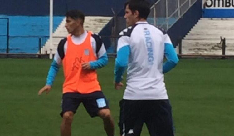 Imagen de Racing: Primer entrenamiento de Soto