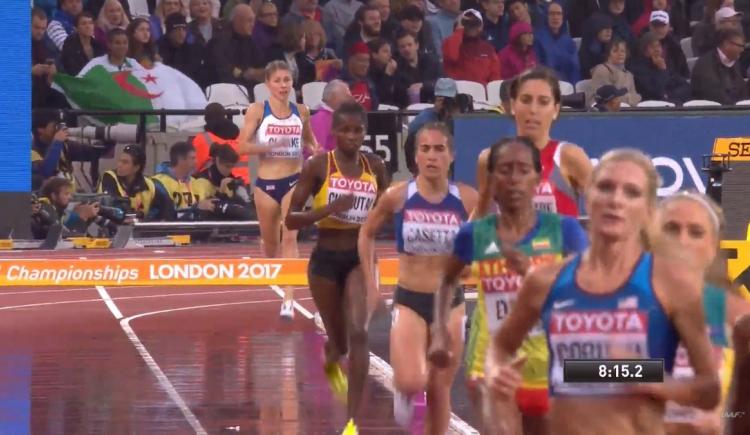 Imagen de Belén Casetta finalista en el Mundial de Londres