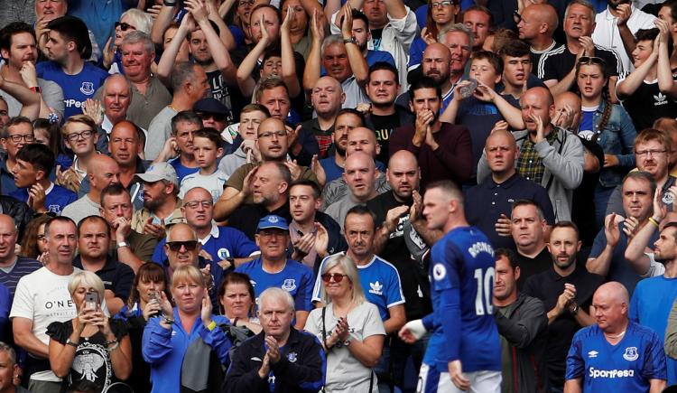 Imagen de Rooney hizo feliz a Everton