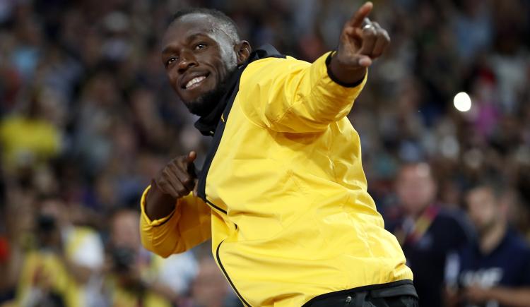 Imagen de Usain Bolt, tentado para pasarse al fútbol