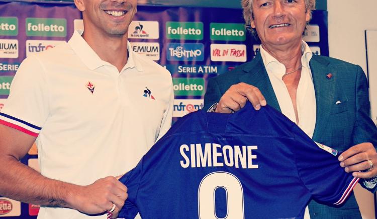 Imagen de Gio Simeone, presentado en Fiorentina