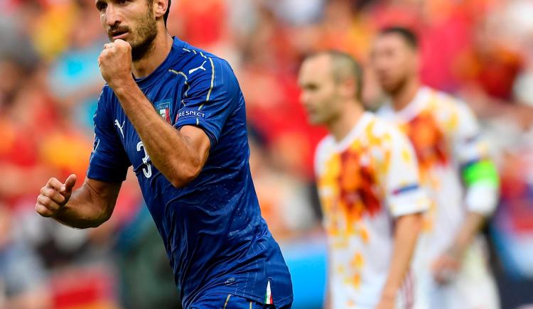 Imagen de Chiellini, una dura baja para Italia