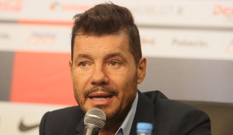 Imagen de Tinelli: “Estamos muy contentos con Aguirre”