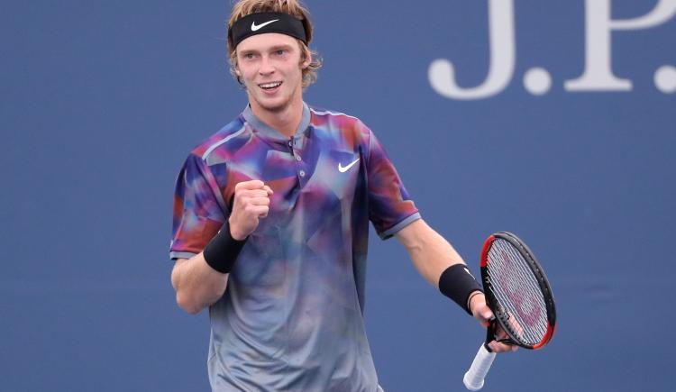 Imagen de Rublev, la otra revelación del US Open