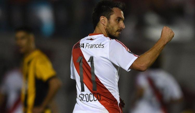 Imagen de Scocco, sin "presiones" por la partida de Alario