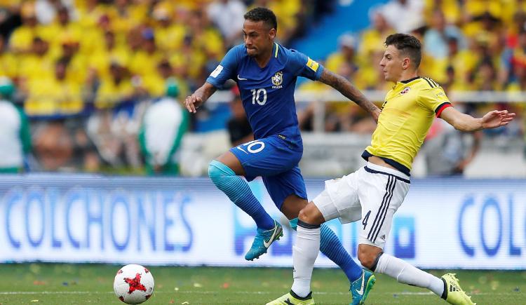 Imagen de Colombia y Brasil igualaron en entretenido partido