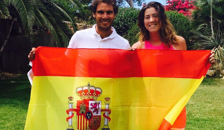 Imagen de Nadal y Muguruza, el orgullo de España