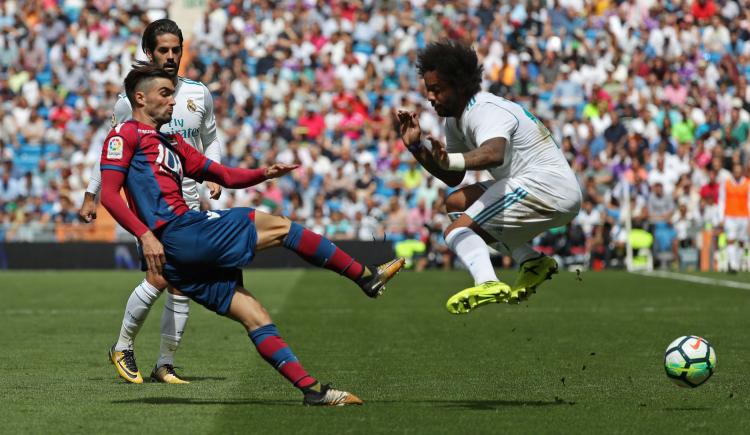 Imagen de Real Madrid sólo pudo empatar con Levante