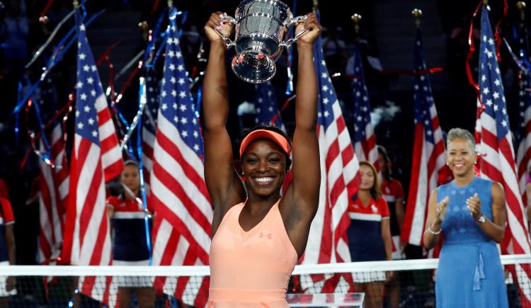 Imagen de Sloane Stephens, de no poder caminar a llevarse el US Open