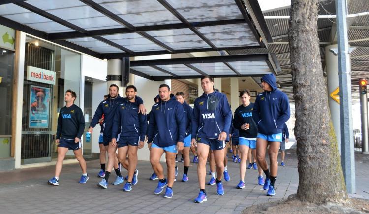 Imagen de Los Pumas ya trabajan en Australia