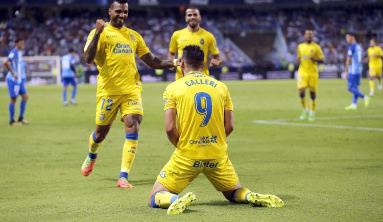 Imagen de Calleri se anotó en la victoria de Las Palmas