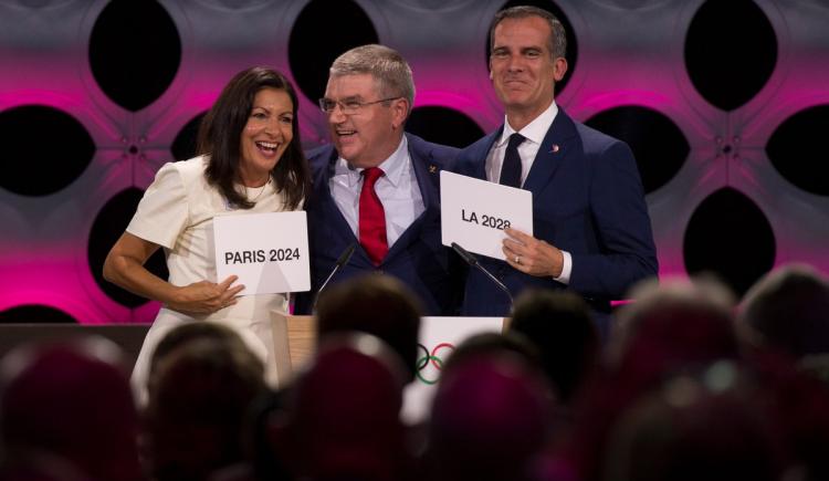 Imagen de París 2024 y Los Angeles 2028, confirmados