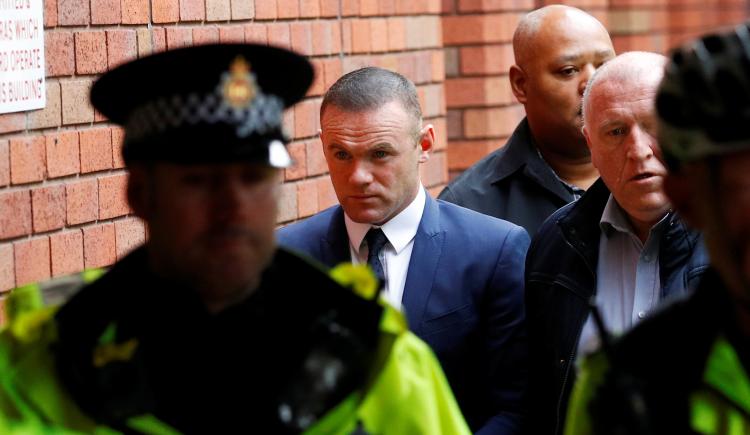 Imagen de Rooney, culpable por conducir ebrio