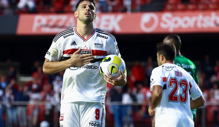 Imagen de Jonathan Calleri convirtió en el triunfo de San Pablo